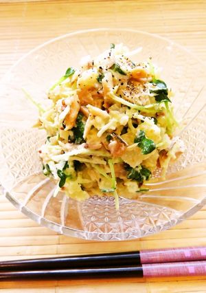 ☺簡単おつまみ鯵の開き入りポテトサラダ☺-レシピのメイン写真