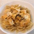 レンジで簡単!漬け物ステーキの焼きそば