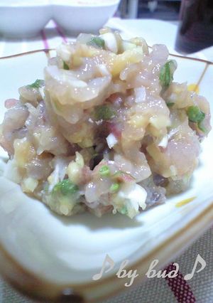 【珍しい】鯵よりプリプリ♪飛魚のなめろう-レシピのメイン写真