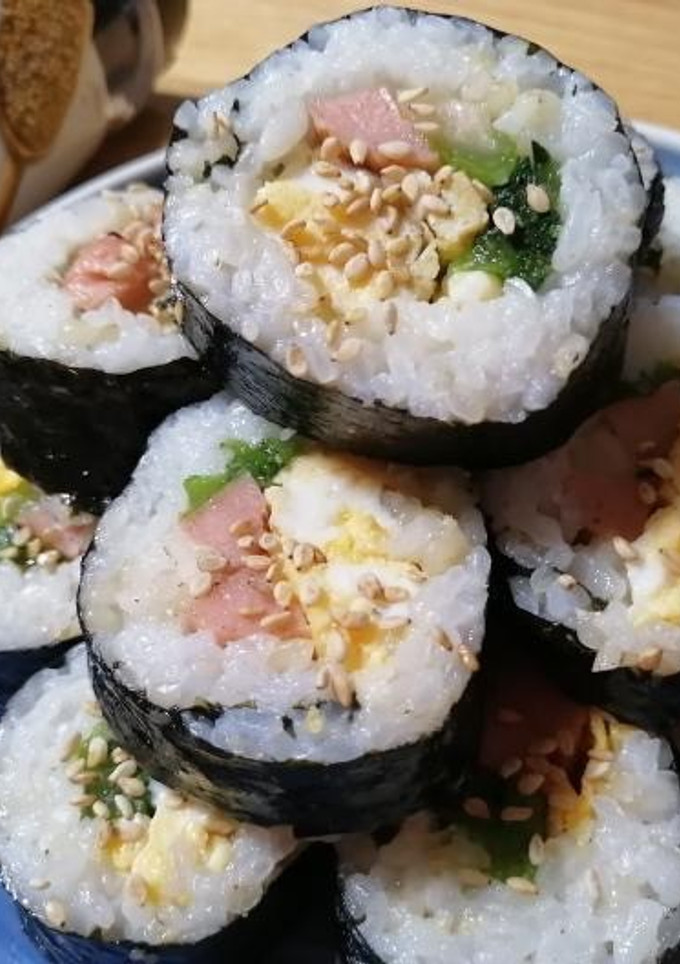 【韓国料理】韓国風のり巻き-レシピのメイン写真