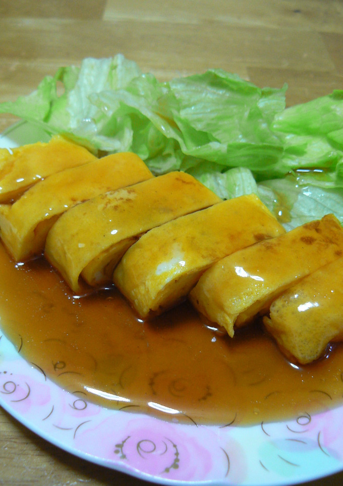 卵焼きの甘酢あん-レシピのメイン写真