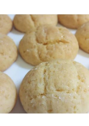 HM 材料４つ メロンパンクッキー-レシピのメイン写真