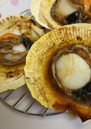 月日貝のグリル焼き-レシピのメイン写真