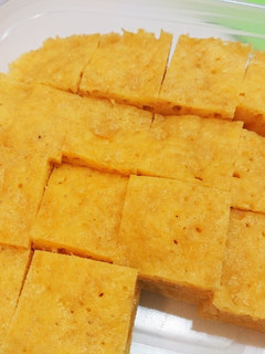 お手伝いレシピ②サツマイモの蒸しケーキ-レシピのメイン写真