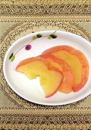 ほのかに甘い味と香りの蒸しりんご-レシピのメイン写真