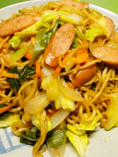 ＊有り合わせの焼きそば＊-レシピのメイン写真
