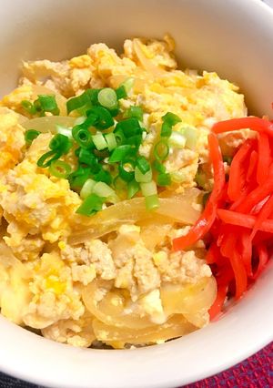 ＊白だしで！鶏ひき肉で！親子丼＊-レシピのメイン写真