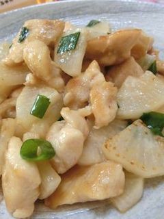 鶏むね大根 生姜照り焼き♪-レシピのメイン写真