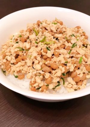 スタミナ納豆丼-レシピのメイン写真