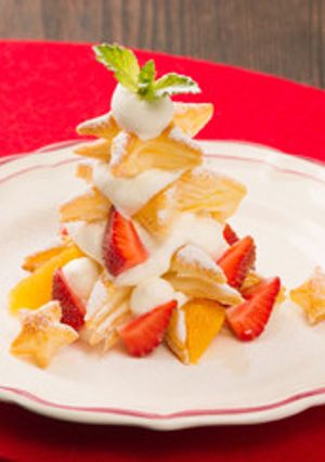 クリスマスミルフィーユパイ-レシピのメイン写真