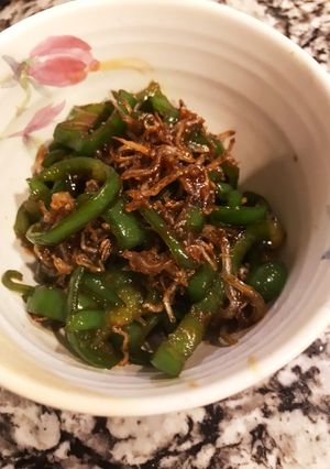 ピーマンとちりめんじゃこの味噌炒め-レシピのメイン写真