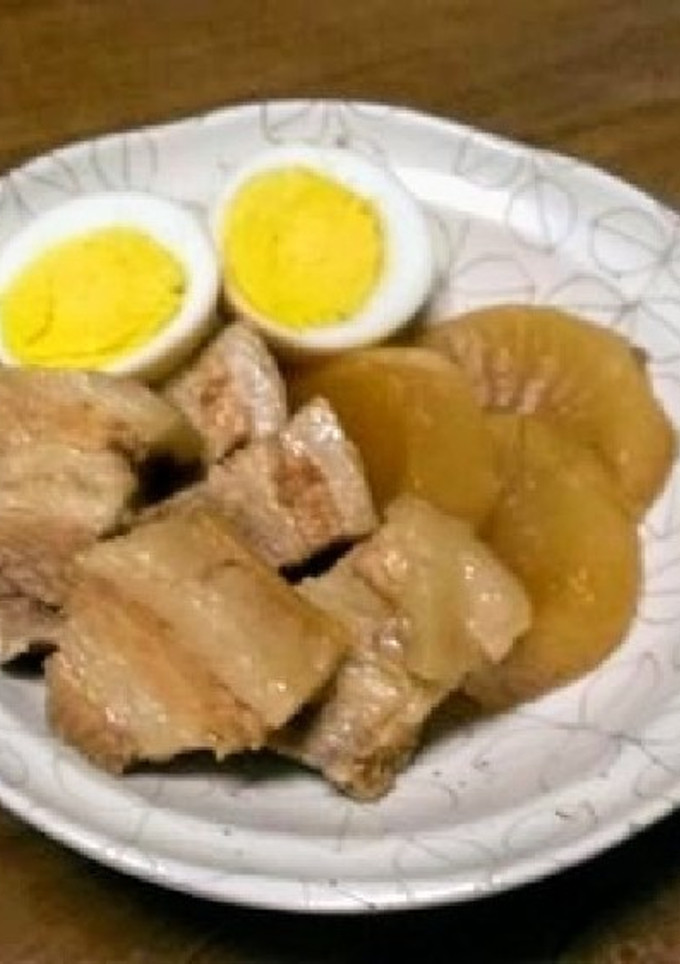 ちゃんと作った豚の角煮(圧力鍋使用)-レシピのメイン写真