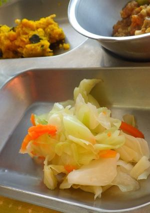 ゆずキャベツ　河内長野市学校給食-レシピのメイン写真
