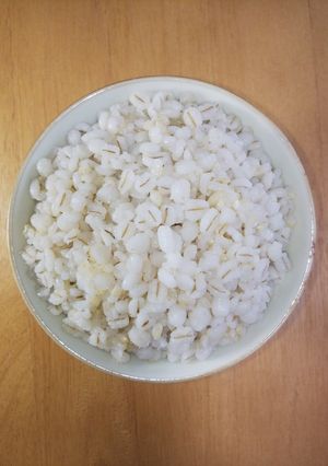 玄米入り押し麦-レシピのメイン写真