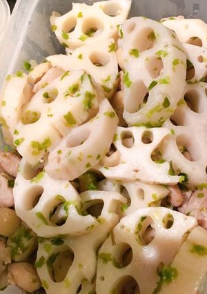 れんこんと鶏肉の塩きんぴら-レシピのメイン写真