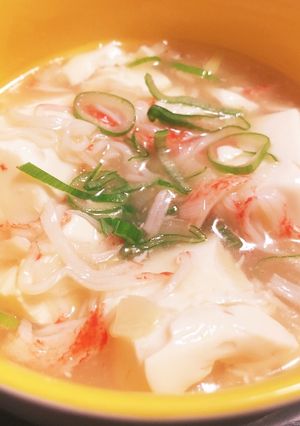 カニカマ豆腐-レシピのメイン写真