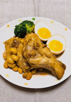 鶏手羽元のはちみつ黒酢煮-レシピのメイン写真