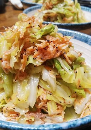 キャベツと干しえびの炒めもの-レシピのメイン写真
