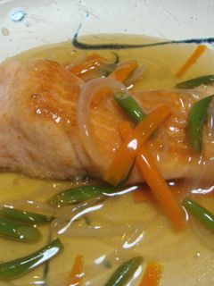 鮭の彩り♪和風あんかけムニエル-レシピのメイン写真