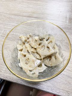 レンコンの胡麻マヨあえ-レシピのメイン写真