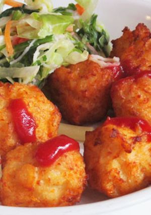 給食★大豆入りミンチボール-レシピのメイン写真