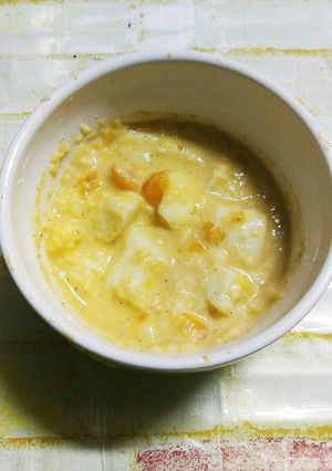 簡単玉子豆腐使った卵ディップ-レシピのメイン写真