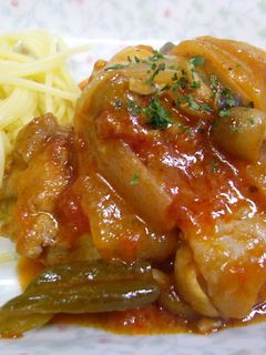 簡単☆チキンのトマト煮込み-レシピのメイン写真