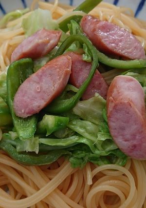 シンプルで簡単♪キャベツパスタ-レシピのメイン写真