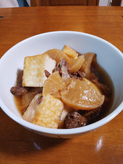 圧力鍋で大根と牛スジを煮込んじゃおう!-レシピのメイン写真
