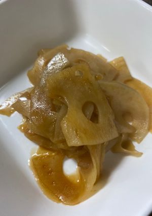 レンコンのきんぴら-レシピのメイン写真