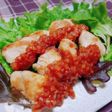 少ない材料で 簡単☆鶏肉ひと口ステーキ