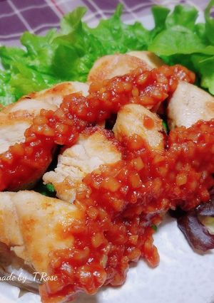 少ない材料で 簡単☆鶏肉ひと口ステーキ-レシピのメイン写真