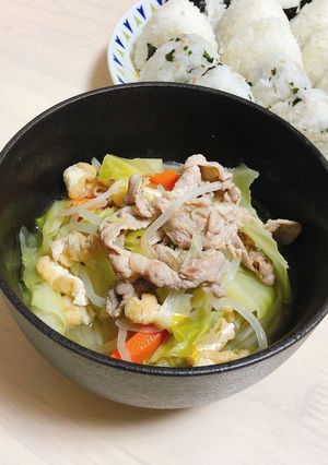 野菜たっぷりタンメン-レシピのメイン写真