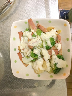 冷凍で!簡単ホットサラダ-レシピのメイン写真