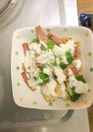 冷凍で!簡単ホットサラダ-レシピのメイン写真