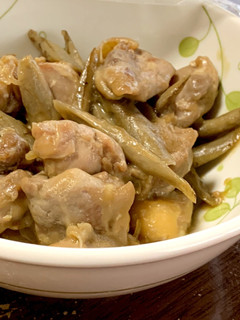 こばうと鶏肉の甘めの炒め煮-レシピのメイン写真