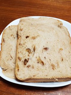 HBで黒糖くるみパン( *´艸)-レシピのメイン写真