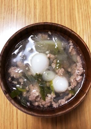 春雨とうずらのスープ-レシピのメイン写真