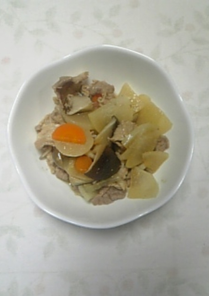★根菜＆きのこと豚肉の炒め煮★-レシピのメイン写真
