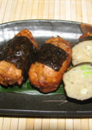新感覚『じゃが芋とすり身の磯部揚げ』-レシピのメイン写真