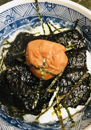 味つけ海苔＆梅干しのお茶漬け-レシピのメイン写真