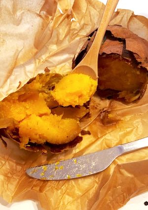 石焼き芋屋さんの皮パリ中しっとり焼き芋-レシピのメイン写真