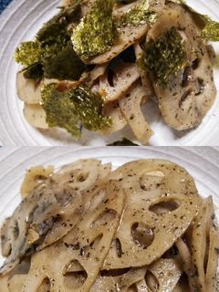 レンコンのきんぴら-レシピのメイン写真
