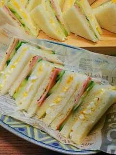 シンプルなサンドイッチ-レシピのメイン写真
