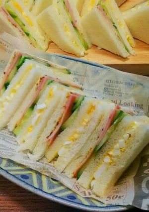 シンプルなサンドイッチ-レシピのメイン写真