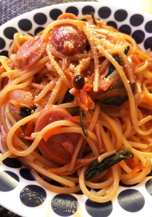 癖になる!!!エスニックなナポリタン-レシピのメイン写真