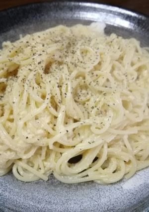 全卵と粉チーズのふわっとカルボナーラ-レシピのメイン写真