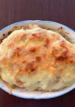 かぼちゃグラタン☆かぼちゃ煮物リメイク-レシピのメイン写真