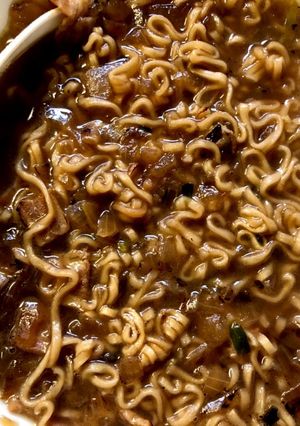 おやつラーメンマシマシ-レシピのメイン写真