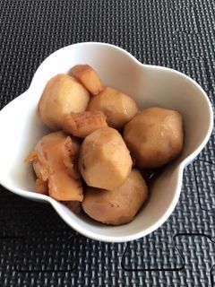 簡単 里芋とイカの煮っ転がし-レシピのメイン写真